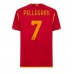 Billige AS Roma Lorenzo Pellegrini #7 Hjemmebane Fodboldtrøjer 2023-24 Kortærmet